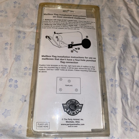 White Sox Mailbox Flag Kit - Picture 2 of 6